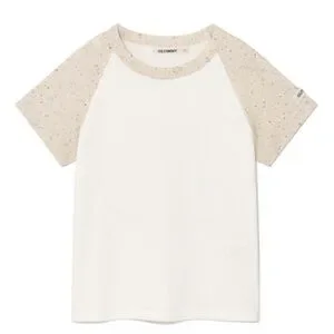 【GLOWNY】24SS 90S RAGLAN BABY TEE (COOKIE) GLOWNY | Tops | Glowny 9s Raglan Baby Tee Cookie | Poshmark